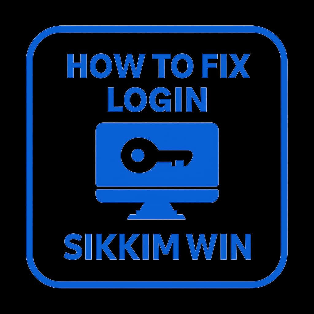 An icon representing support for Sikkim Win login issues.