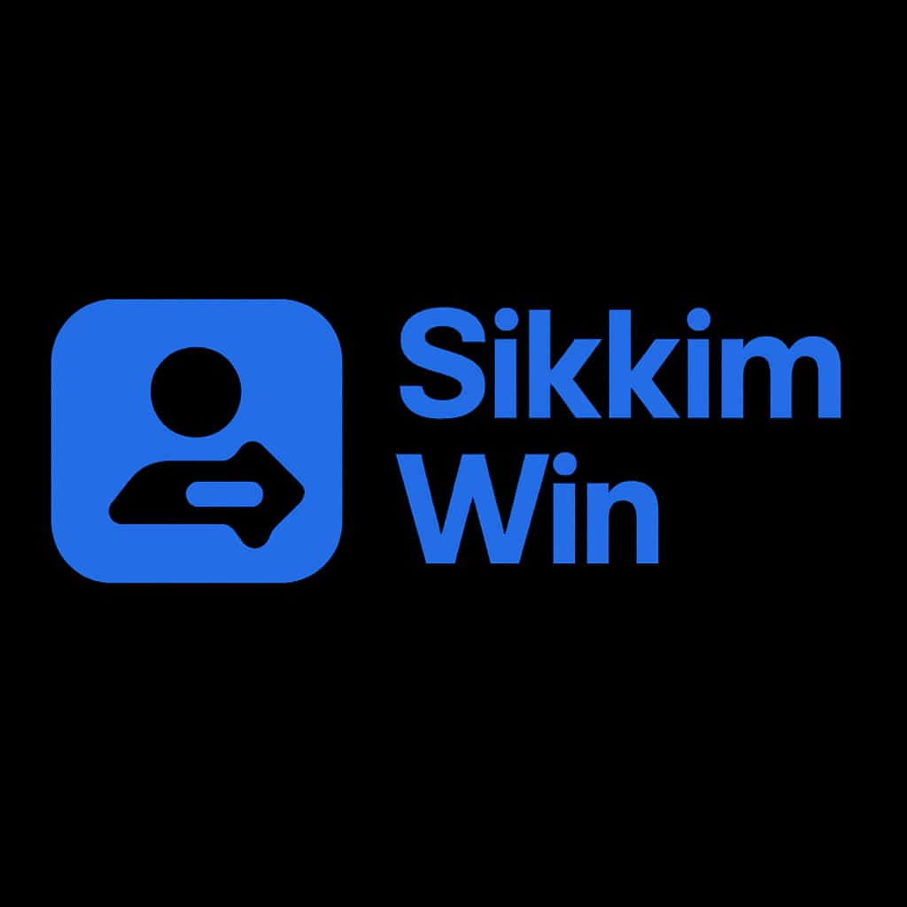 Icon representing guidance on logging in to Sikkim Win.