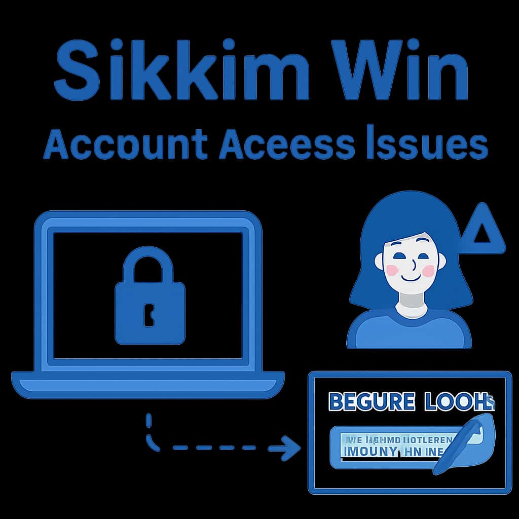 Diagram illustrating common access issues for Sikkim Win users.