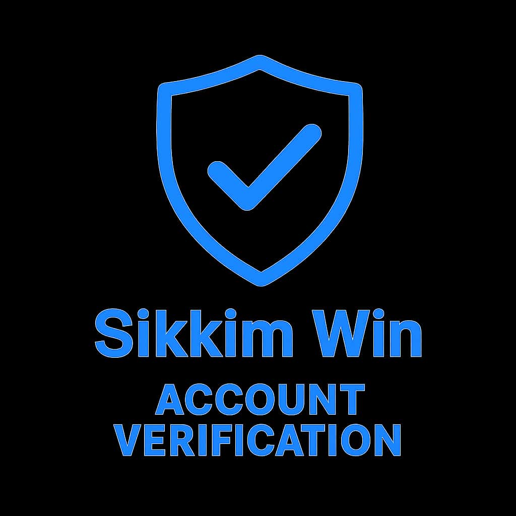 A simple badge representing Sikkim Win Account Verification.