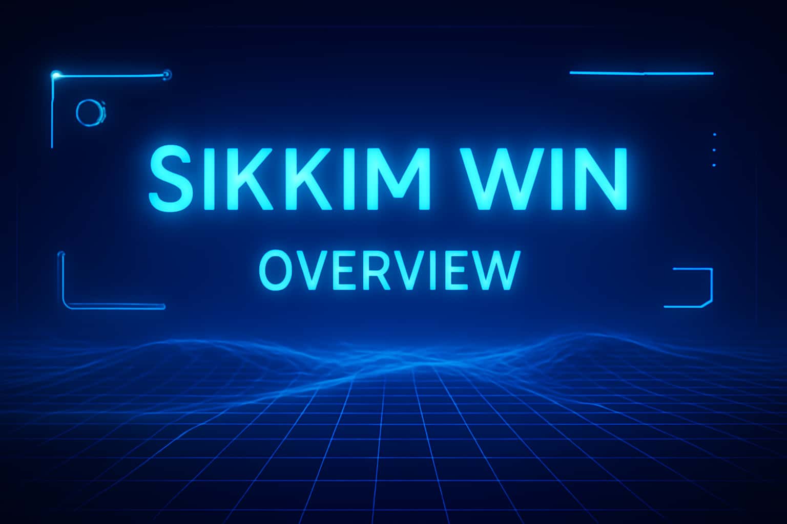 Futuristic landing page background